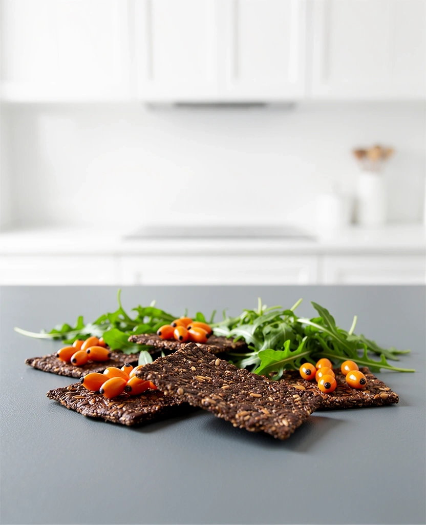 Terveellisiä raaka-aineita kattauksessa